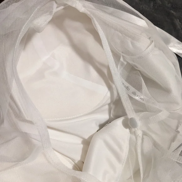 David's bridal midi wedding dress - Picture 3 of 3